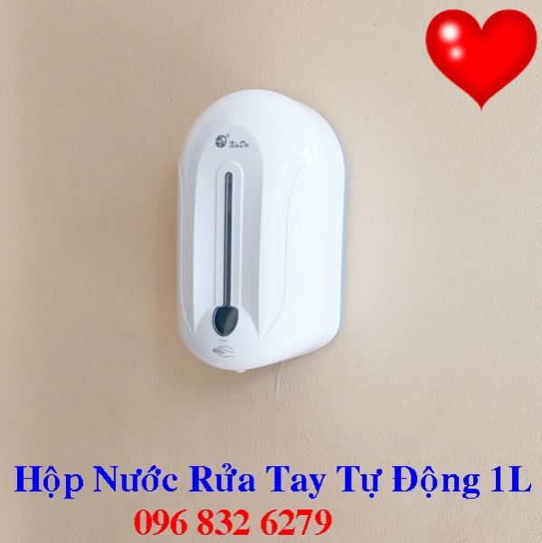 HỘP ĐỰNG NƯỚC RỬA TAY CẢM ỨNG TỰ ĐỘNG 1 Lít