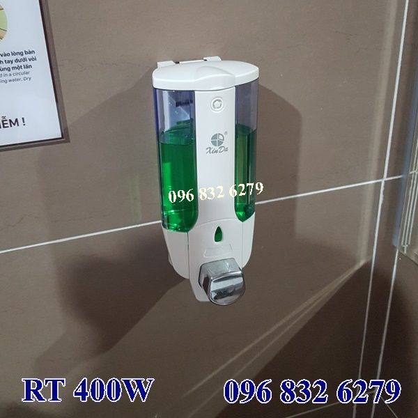 HỘP ĐỰNG NƯỚC RỬA TAY TREO TƯỜNG RT 400W