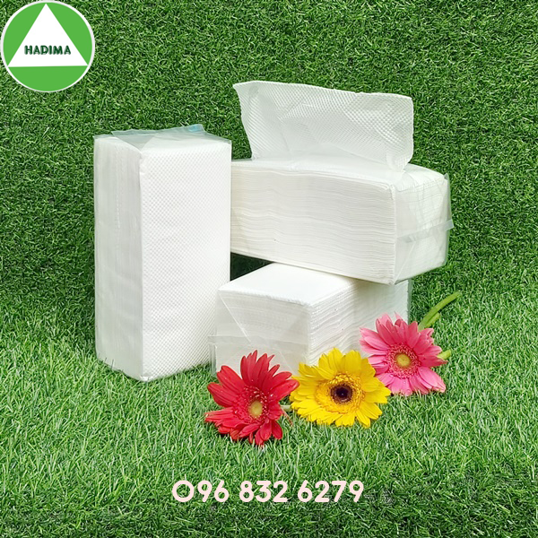 KHĂN GIẤY LAU TAY  KG 2LAP DAI MỀM KO BỤI