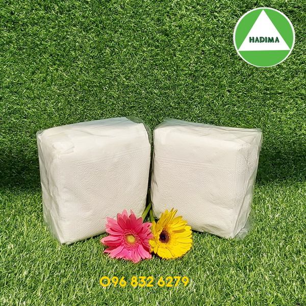 KHĂN GIẤY LAU TAY TỜ VUÔNG CAO CẤP