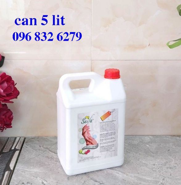 NƯỚC RỬA TAY DIỆT KHUẨN PHẤN HOA CAN 5 LÍT