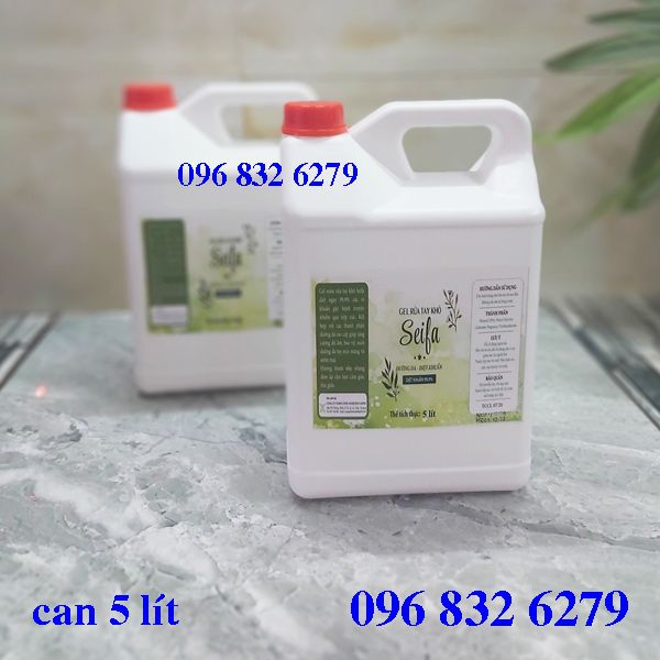 NƯỚC RỬA TAY KHÔ CAN 5 LÍT (GEL-NƯỚC)