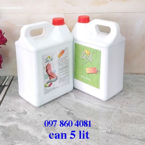 NƯỚC RỬA TAY PHẤN HOA CAN 5 LÍT