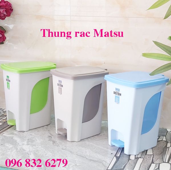 THÙNG RÁC NHỰA LOẠI TỐT MATSU